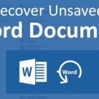 recover unsaved document